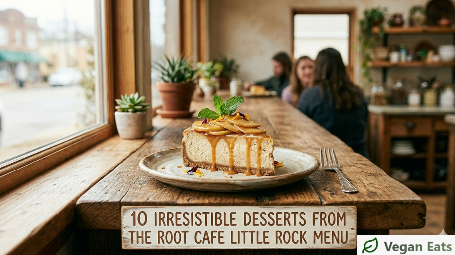 10 Irresistible Desserts from The Root Cafe Little Rock Menu