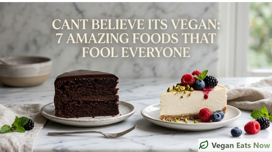 Cant Believe Its Vegan: 7 Amazing Foods That Fool Everyone