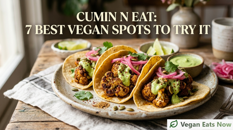 Cumin N Eat: 7 Best Vegan Spots to Try It