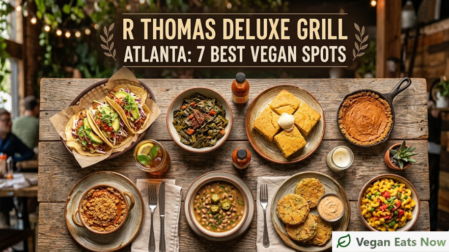 R Thomas Deluxe Grill Atlanta: 7 Best Vegan Spots