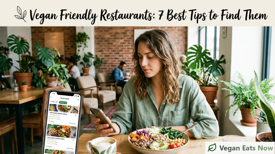 Vegan Friendly Restaurants: 7 Best Tips to Find Them