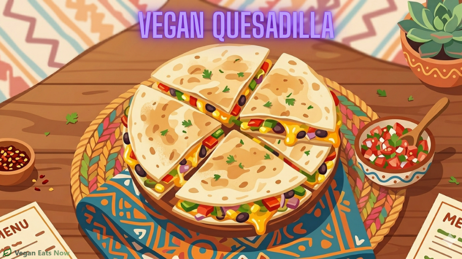 Vegan Quesadilla: Quick, Cheesy, and Delicious Plant-Based